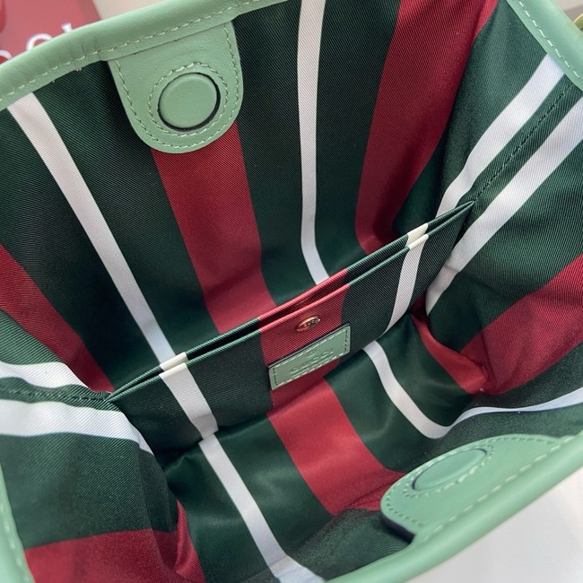 Gucci OPHIDIA GG SHOULDER BAG 815118 Sage green