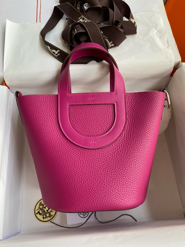 Hermes in the loop Togo Leather Bag H3369-6