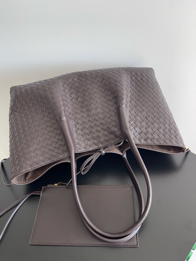 Bottega Veneta Pinacoteca 817166 dark brown