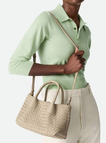 Bottega Veneta Small Pinacoteca 819004 Ecru&matcha Bottega Veneta Small Pinacoteca 819004 Ecru&matcha