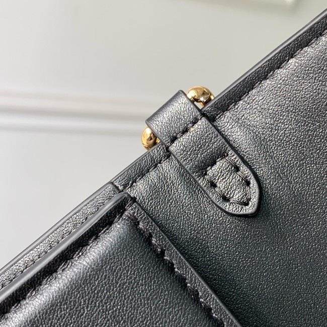 Louis Vuitton NEW Wallet On Chain LV Bloom M14581 black