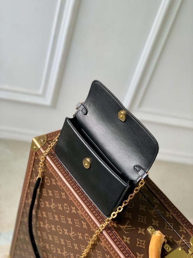 Louis Vuitton NEW Wallet On Chain LV Bloom M14581 black