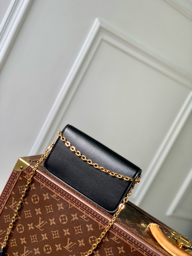Louis Vuitton NEW Wallet On Chain LV Bloom M14581 black