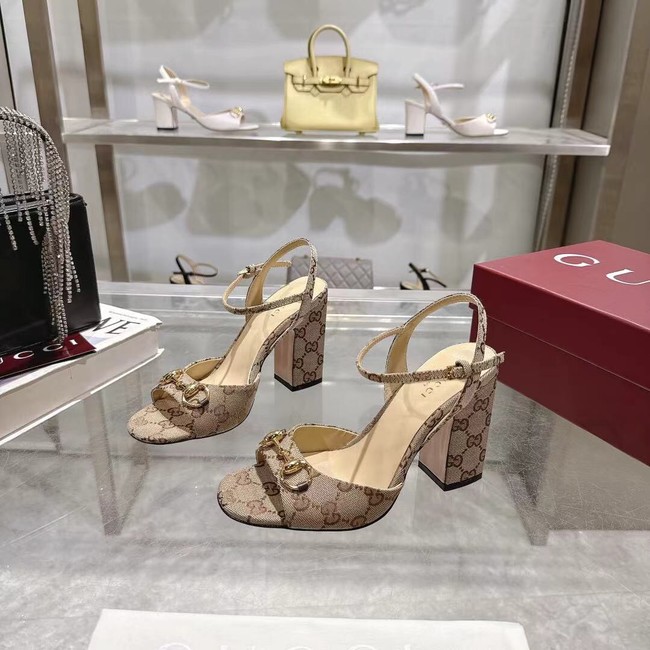 Gucci WOMENS HORSEBIT SANDAL 44938-7