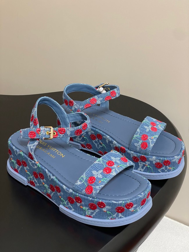 Louis Vuitton Maya Platform Sandal 44975-5
