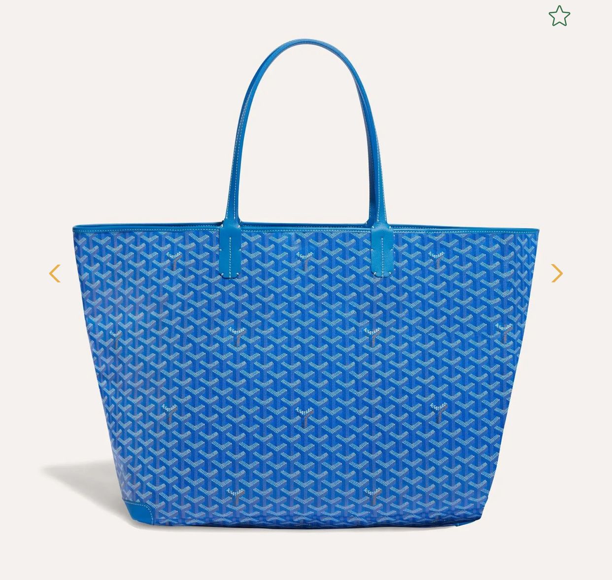 Goyard Artois GM Original Leather Bag G80945 Royal blue Goyard Artois GM Original Leather Bag G80945 Royal blue