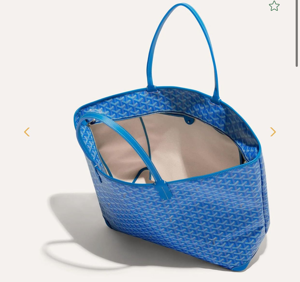 Goyard Artois GM Original Leather Bag G80945 Royal blue Goyard Artois GM Original Leather Bag G80945 Royal blue