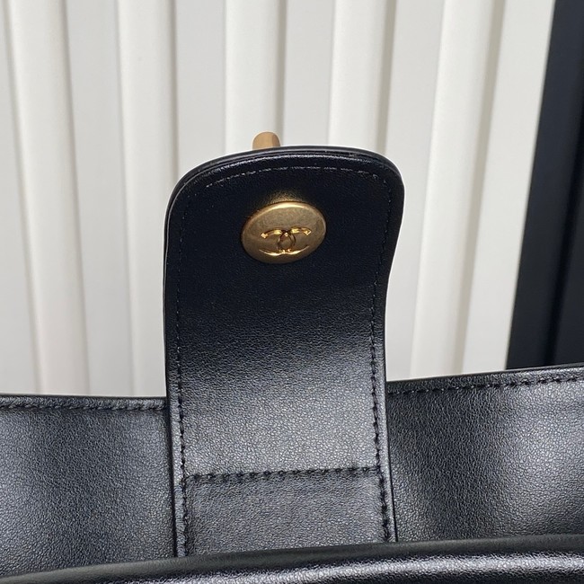 CHANEL Shopping Bag AS5634 Black