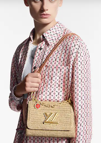 Louis Vuitton Twist PM Slim M14309 Natural Tan Louis Vuitton Twist PM Slim M14309 Natural Tan