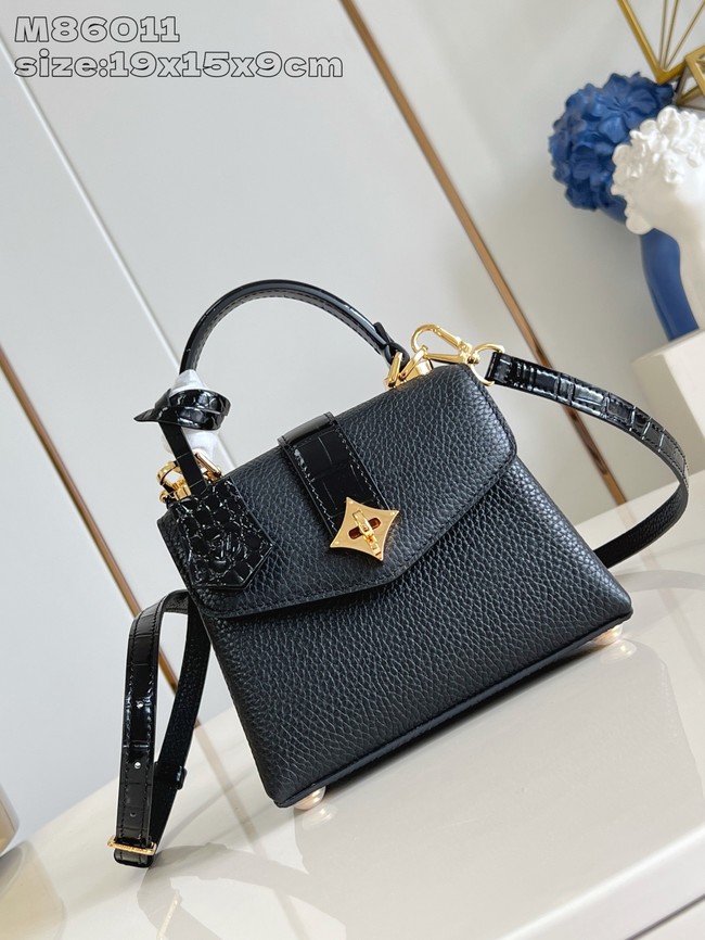 Louis Vuitton small Grained Calfskin M86011 black