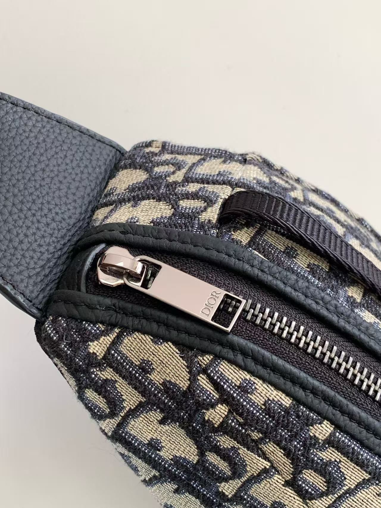 Christian Dior Scarab Oblique Bag 1203 Blue Christian Dior Scarab Oblique Bag 1203 Blue