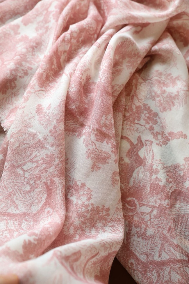 Dior Shawl Wool Silk and Cotton KY182