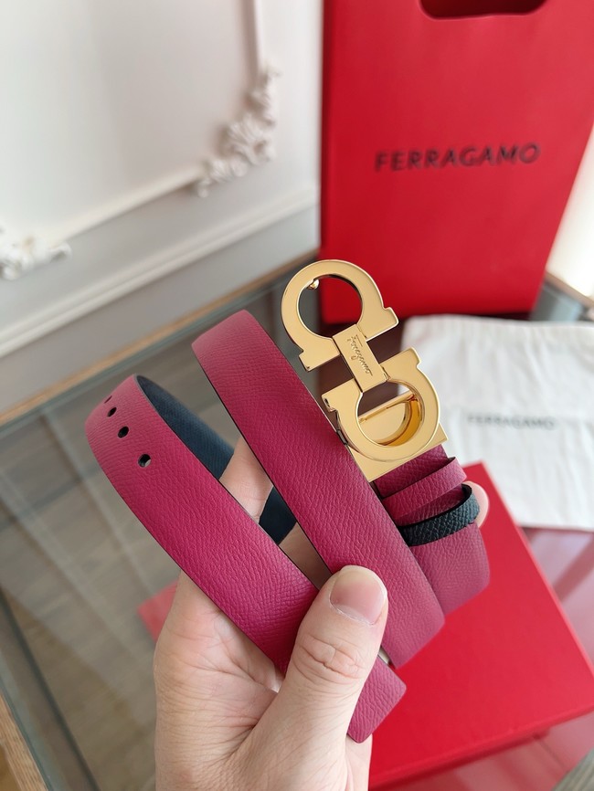 Fagamo calfskin Belt 25MM 66036
