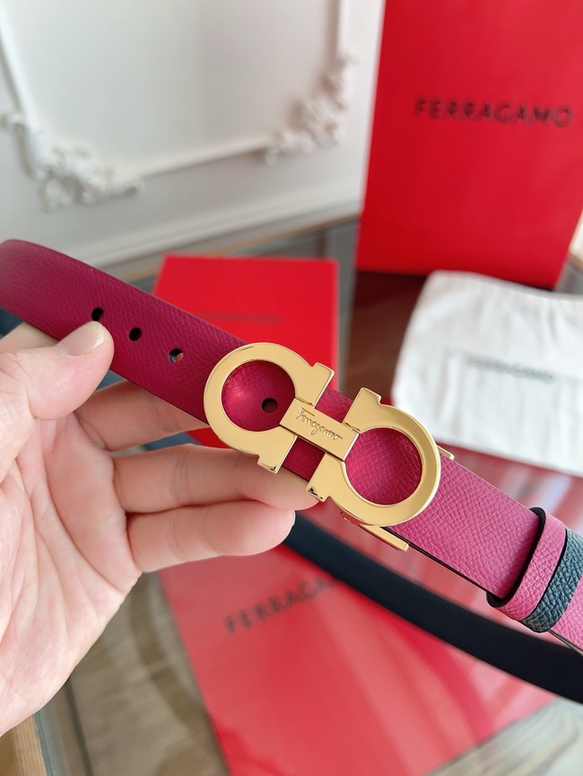 Fagamo calfskin Belt 25MM 66036