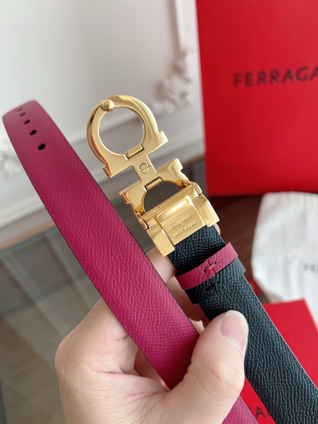 Fagamo calfskin Belt 25MM 66036