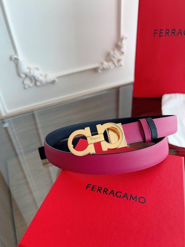 Fagamo calfskin Belt 25MM 66036