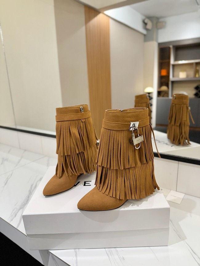 Givenchy High Boots Calfskin Heel 6.5CM 97171-1