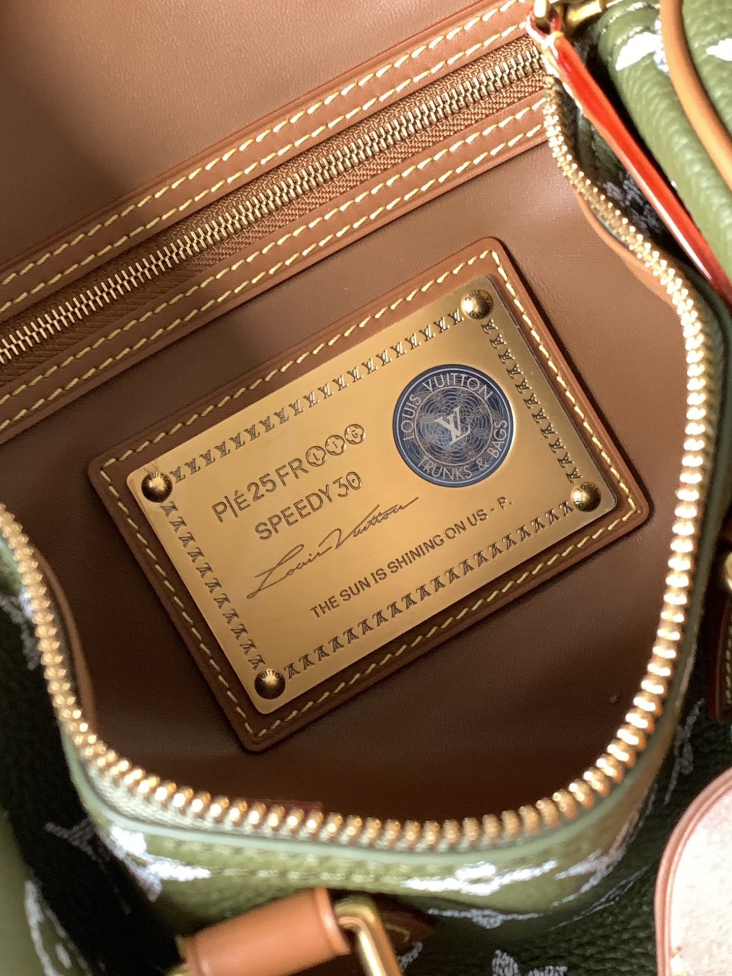 Louis Vuitton Monogram Canvas Speedy 30 Bandouliere M15241 Olive Green Louis Vuitton Monogram Canvas Speedy 30 Bandouliere M15241 Olive Green