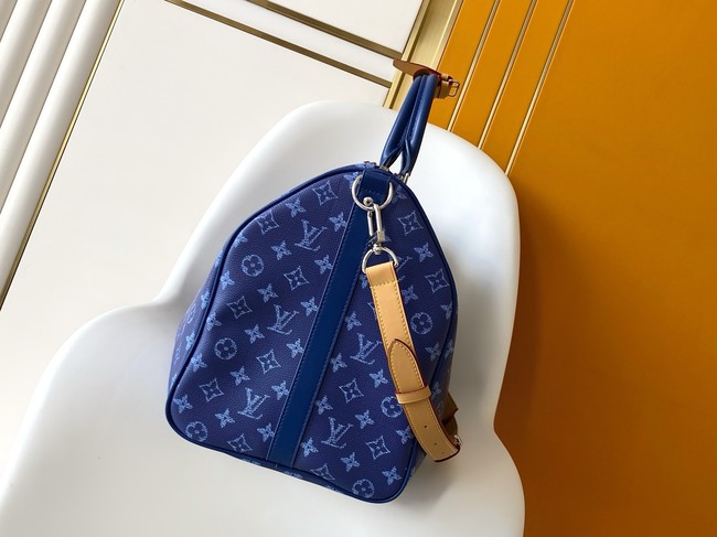 Louis Vuitton Keepall Bandouliere 45 M26868 dark blue
