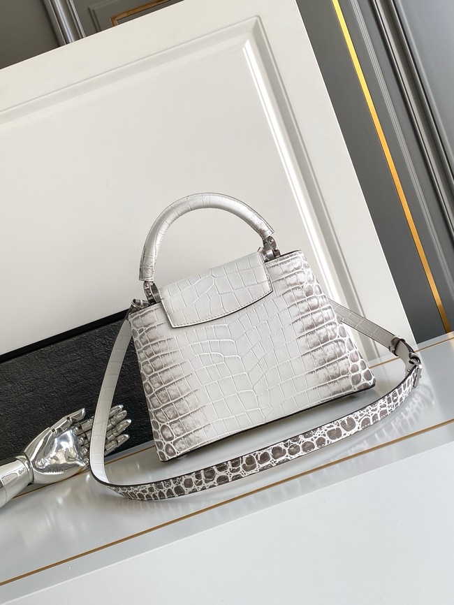 Louis Vuitton Capucines BB M88299 light gray