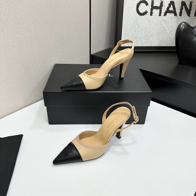Chanel Slingbacks Iridescent Lambskin 55734-2