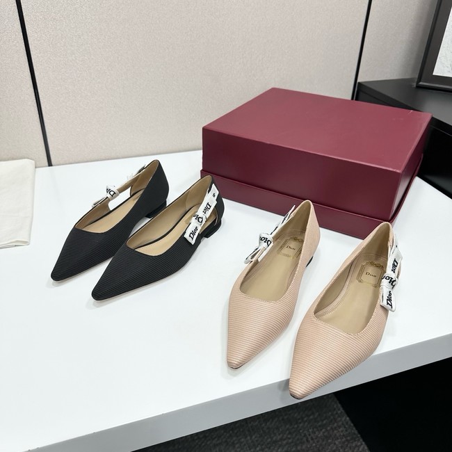 Dior JAdior Ballet Flat Technical Fabric KCF156NVA-2