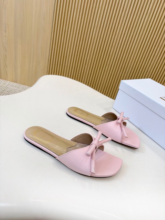 Dior Bow Slide Pink Lambskin KCO583L-2