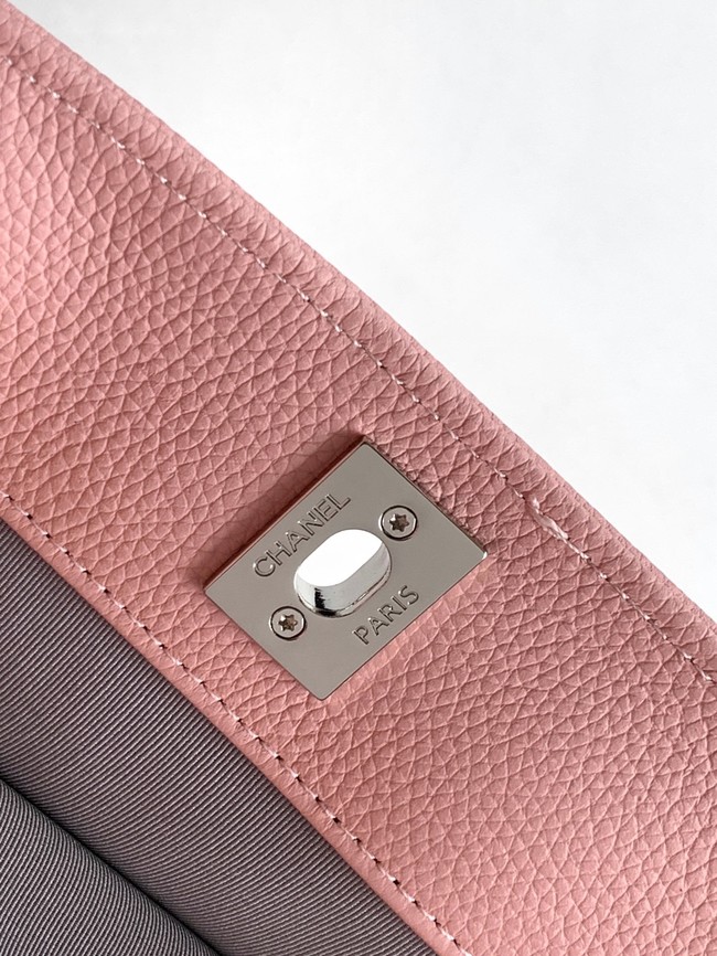CHANEL Grained Calfskin Tote Bag AS2157 pink