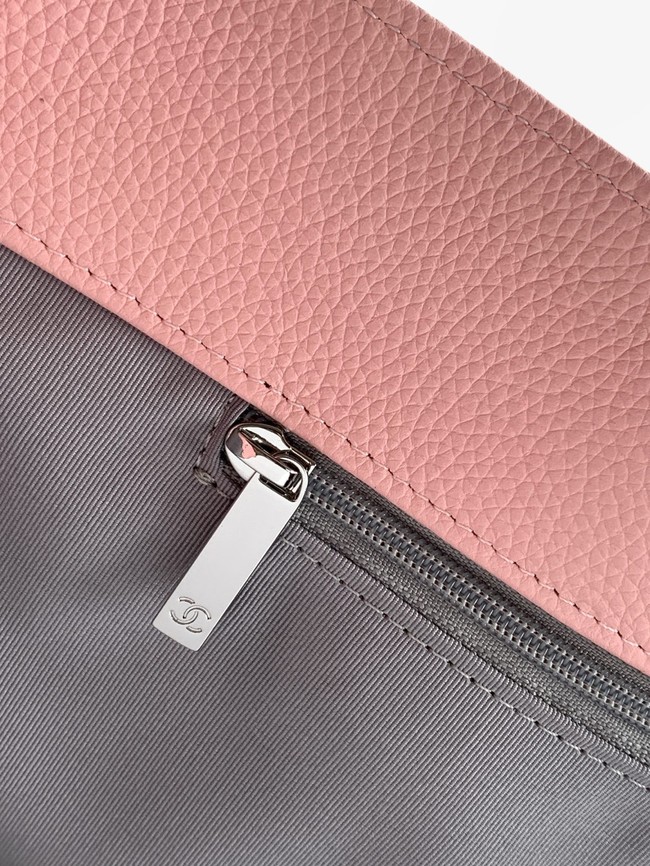 CHANEL Grained Calfskin Tote Bag AS2157 pink