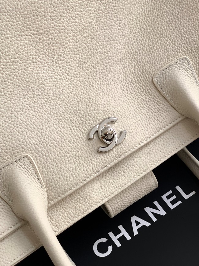CHANEL Medium Tote Bag AS2156 Cream