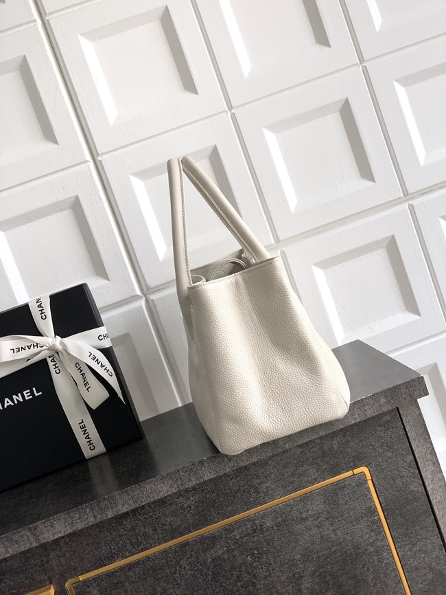 CHANEL Medium Tote Bag AS2156 Cream