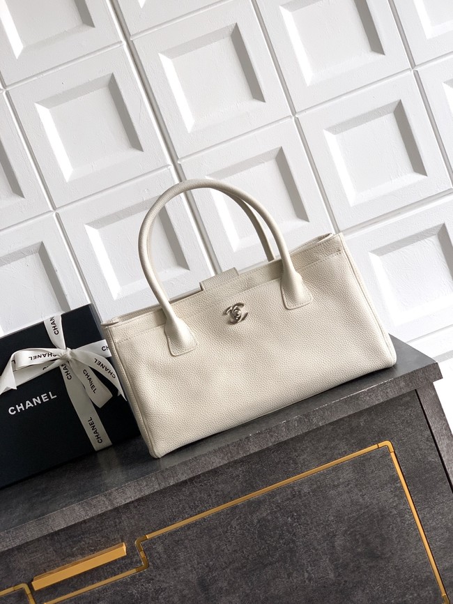CHANEL Medium Tote Bag AS2156 Cream