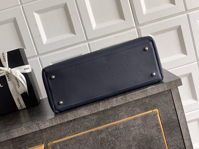 CHANEL Medium Tote Bag AS2156 dark blue