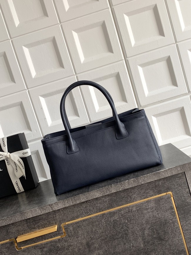 CHANEL Medium Tote Bag AS2156 dark blue