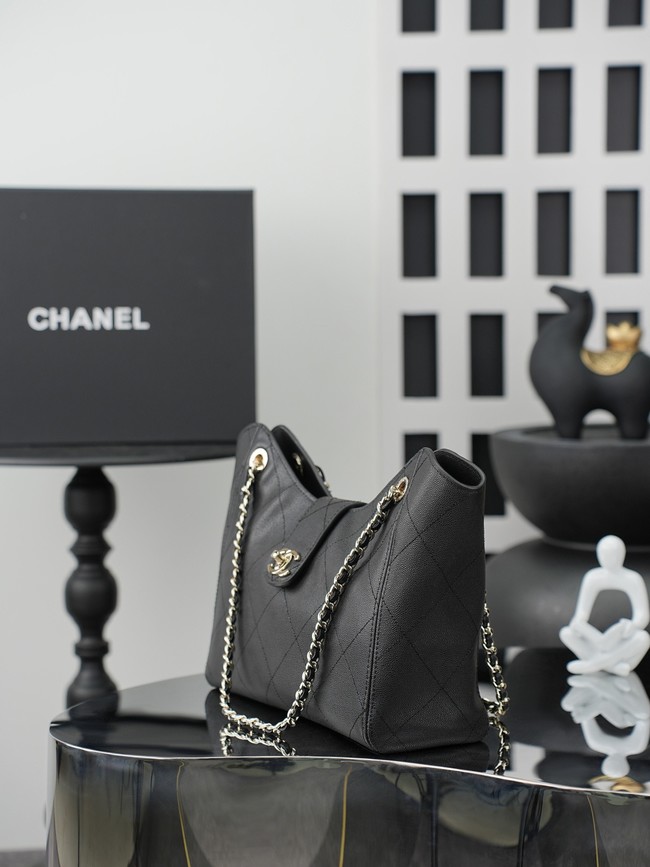 CHANEL Shopping Bag AS6090 black