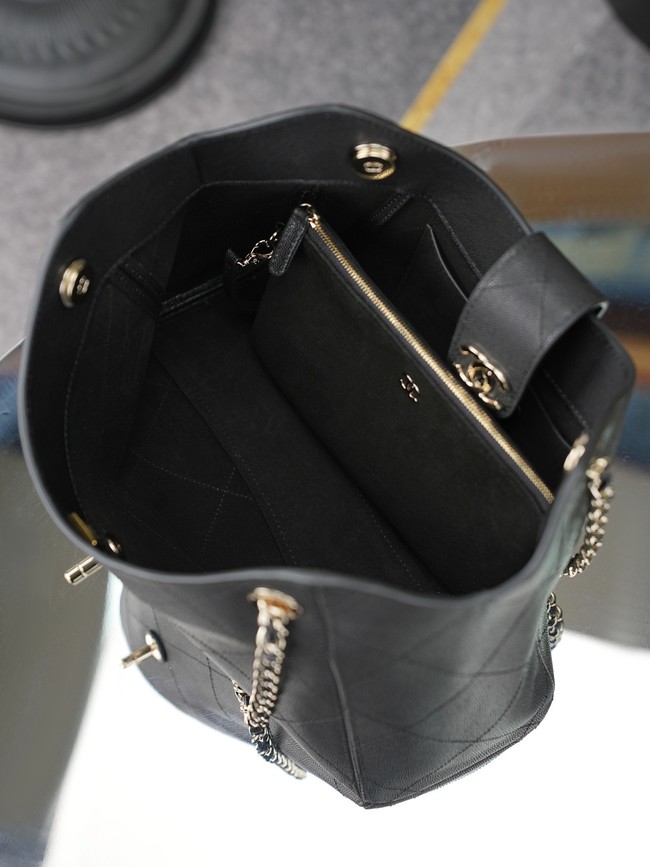 CHANEL Shopping Bag AS6090 black