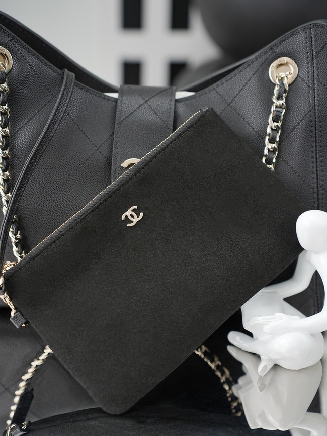 CHANEL Shopping Bag AS6090 black