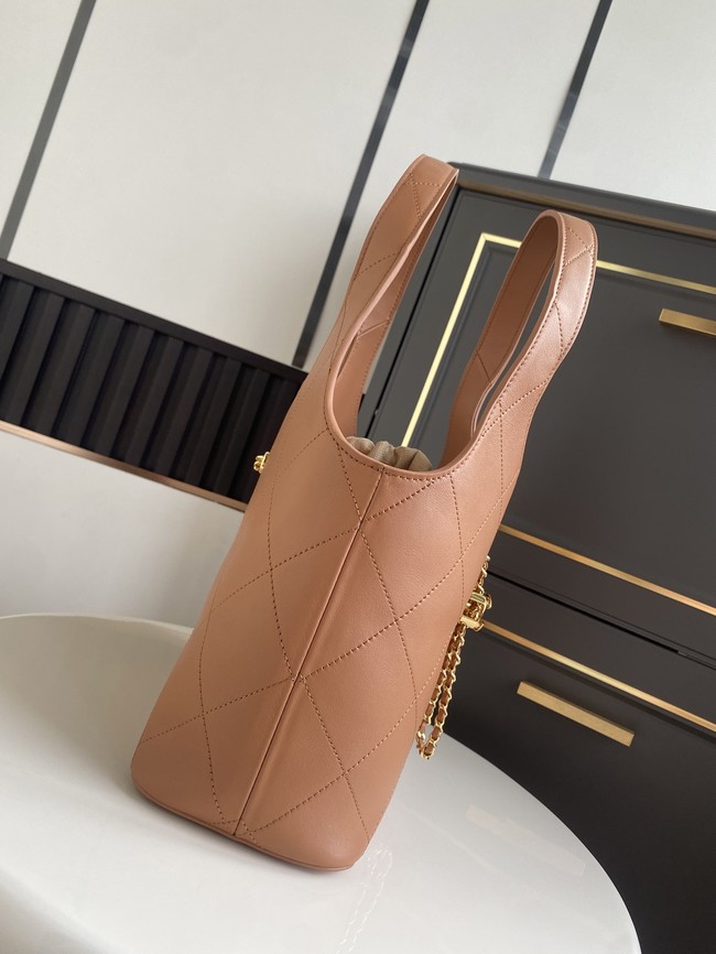 CHANEL Shopping Bag AS6108 brown