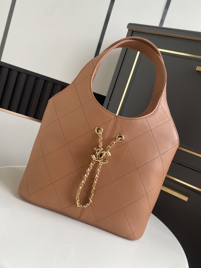 CHANEL Shopping Bag AS6108 brown