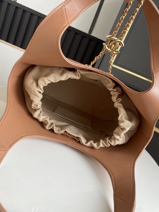 CHANEL Shopping Bag AS6108 brown