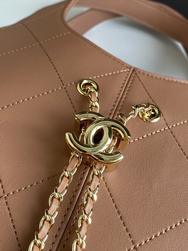 CHANEL Shopping Bag AS6108 brown