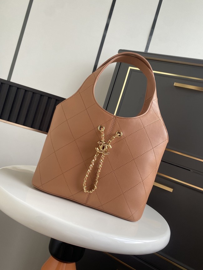 CHANEL Shopping Bag AS6108 brown