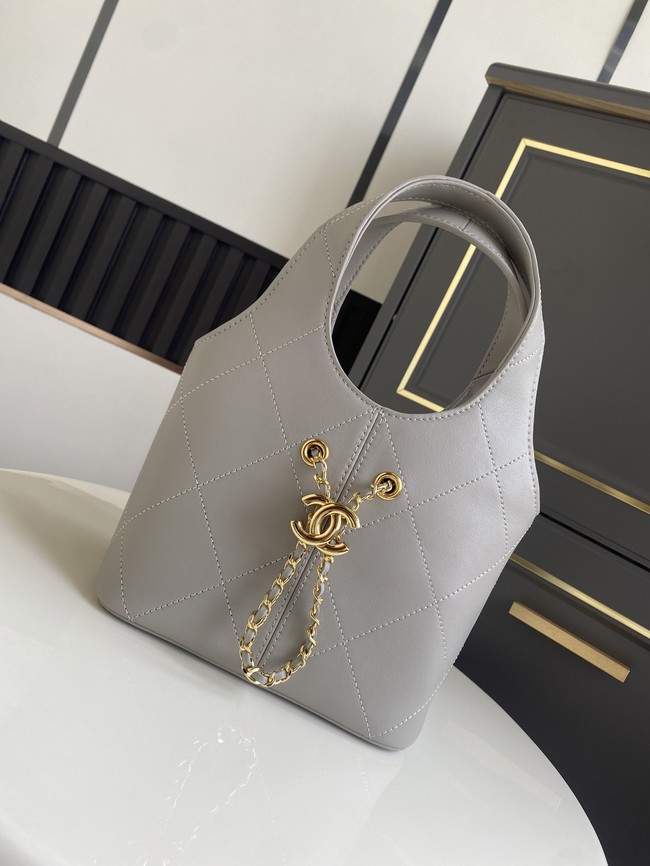 CHANEL Small Tote AS6132 gray