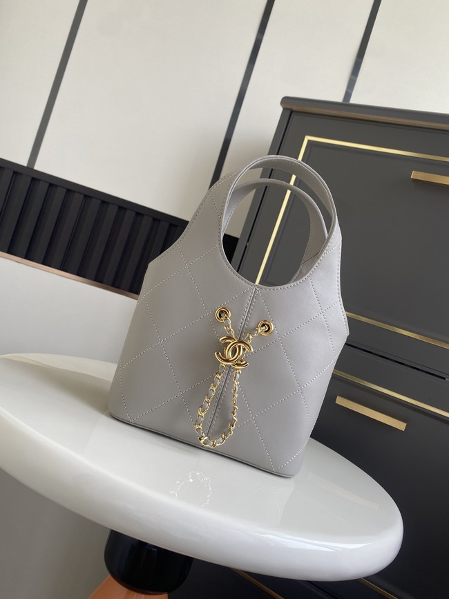 CHANEL Small Tote AS6132 gray