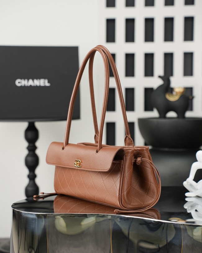 CHANEL Small Tote AS6288 Camel