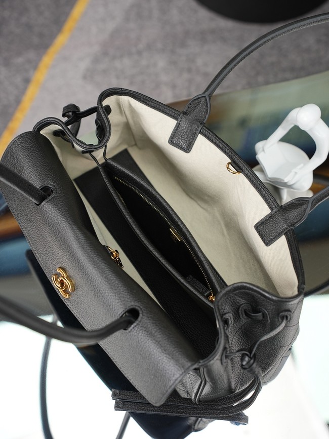 CHANEL Small Tote AS6288 black