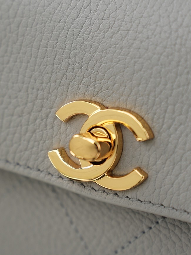 CHANEL Small Tote AS6288 gray