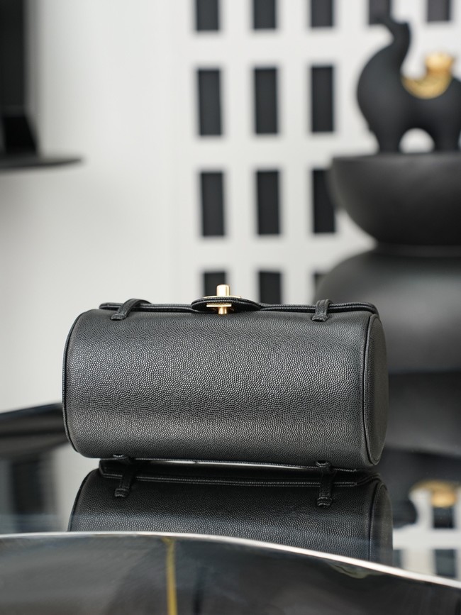 CHANEL mall Bowling Bag AS6143 black