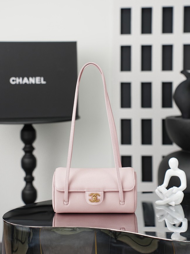 CHANEL mall Bowling Bag AS6143 pink