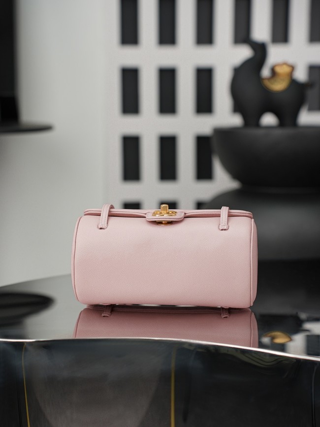 CHANEL mall Bowling Bag AS6143 pink